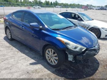  Salvage Hyundai ELANTRA
