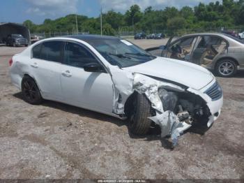  Salvage INFINITI G37x
