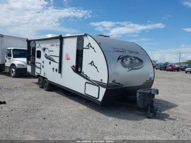  Salvage Forest River Grey Wolf Travel Trailer