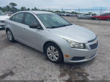  Salvage Chevrolet Cruze
