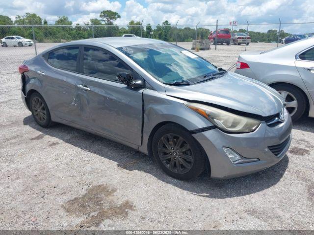  Salvage Hyundai ELANTRA