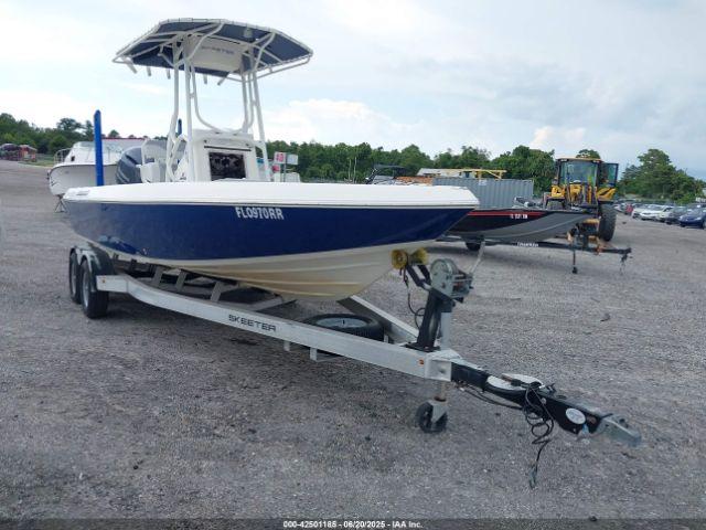  Salvage Skeeter Boat