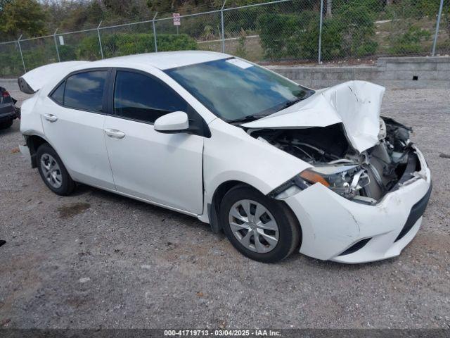  Salvage Toyota Corolla