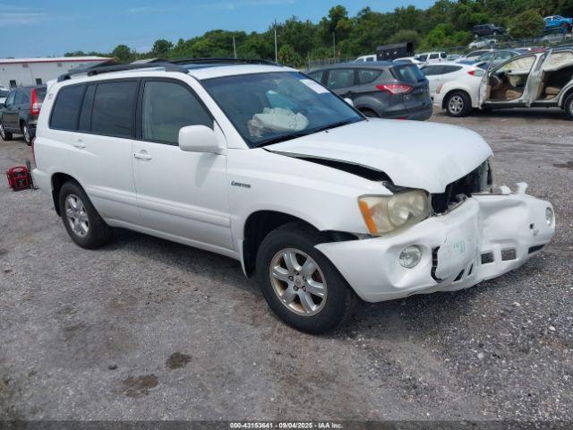  Salvage Toyota Highlander