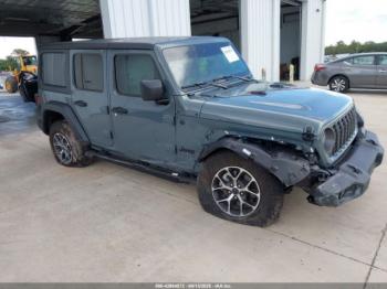  Salvage Jeep Wrangler