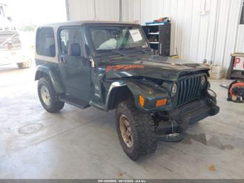  Salvage Jeep Wrangler