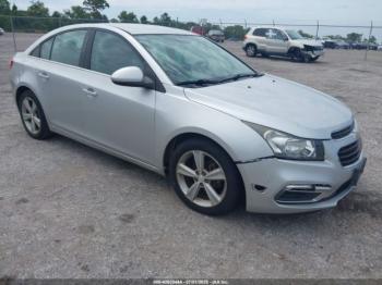 Salvage Chevrolet Cruze