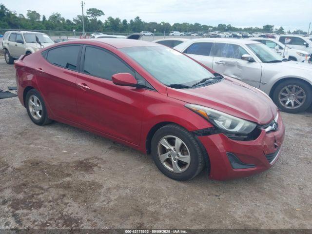  Salvage Hyundai ELANTRA