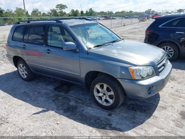  Salvage Toyota Highlander