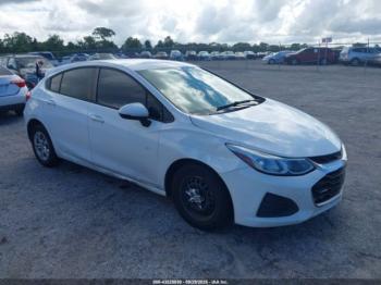  Salvage Chevrolet Cruze