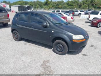  Salvage Chevrolet Aveo 5