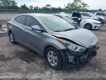  Salvage Hyundai ELANTRA