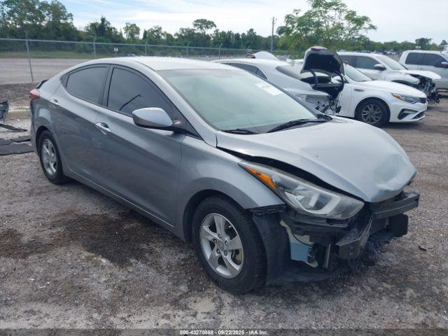  Salvage Hyundai ELANTRA