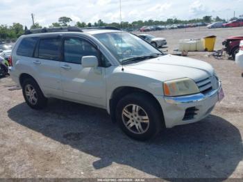  Salvage Mitsubishi Endeavor
