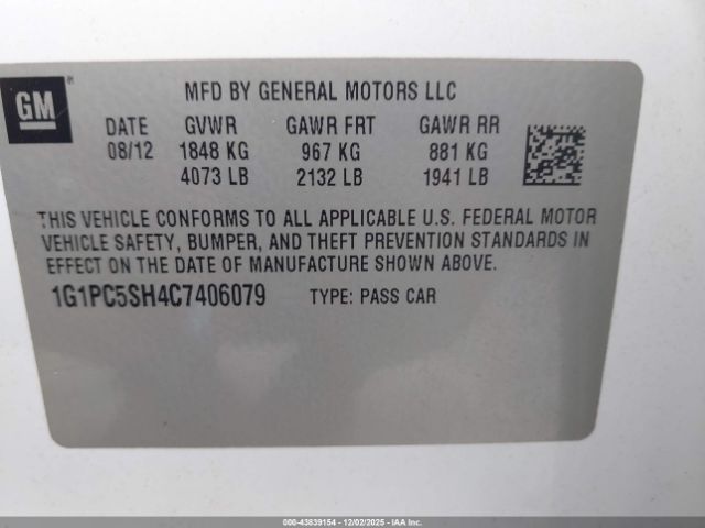 Chevrolet Cruze Ls Image 11