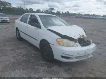  Salvage Toyota Corolla
