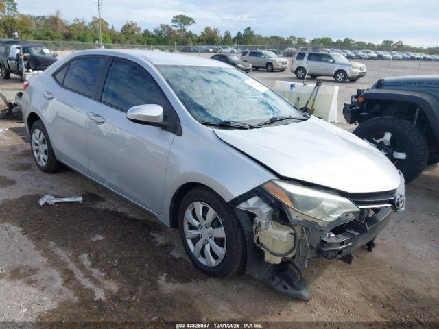  Salvage Toyota Corolla