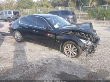  Salvage INFINITI Q50 Hybrid