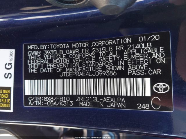 Toyota Corolla Le Image 3