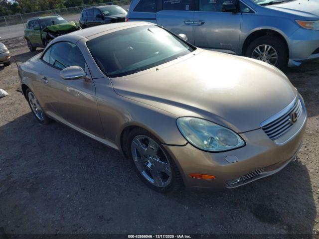  Salvage Lexus Sc