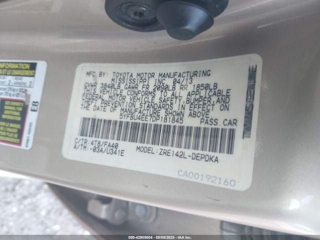 Toyota Corolla L Image 14