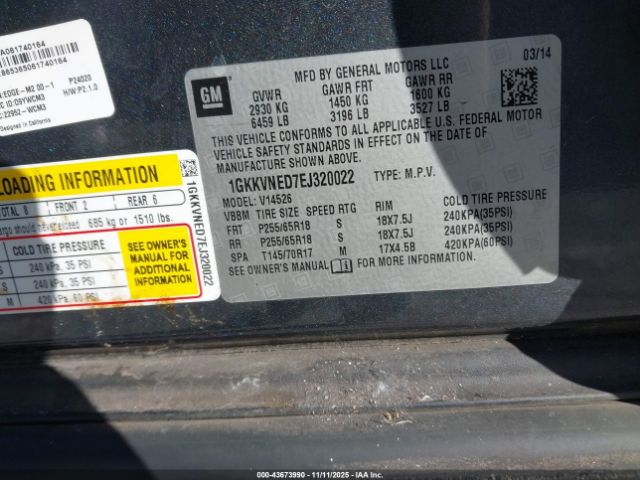 GMC Acadia Sle-1 Image 8