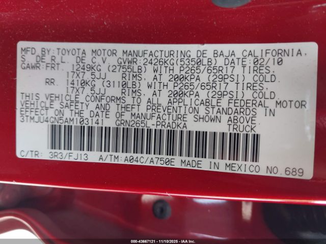 Toyota Tacoma Prerunner V6 Image 4