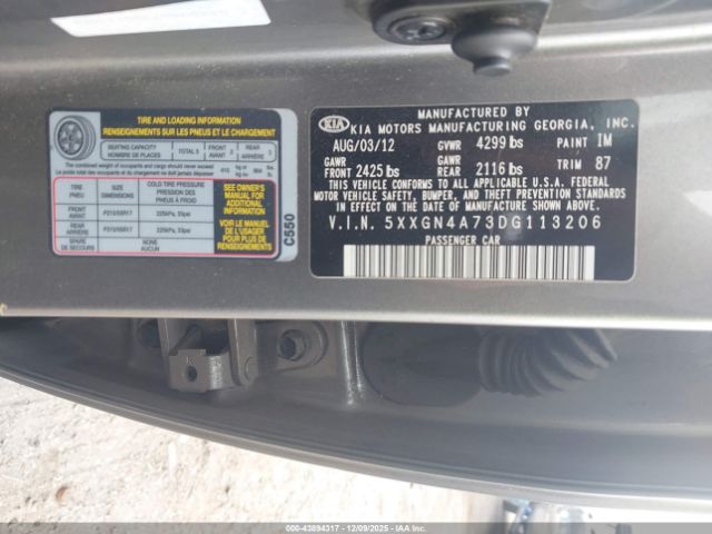 Kia Optima Ex Image 11