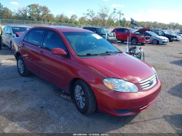  Salvage Toyota Corolla