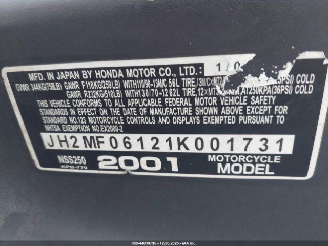 Honda Nss250 Image 7