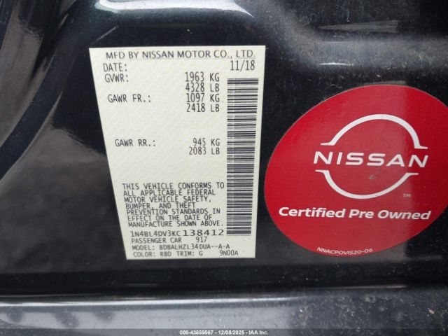 Nissan Altima 2.5 Sv Image 6