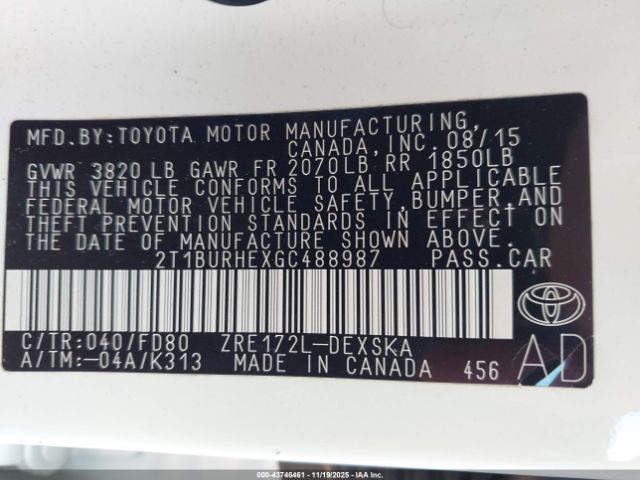 Toyota Corolla S Plus Image 9