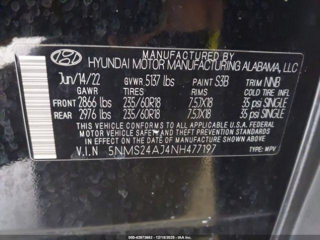 Hyundai SANTA FE Sel Image 7