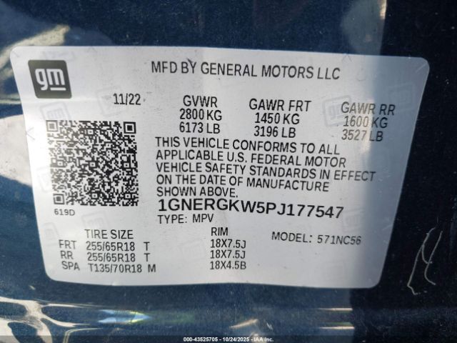 Chevrolet Traverse Fwd Lt Cloth Image 10