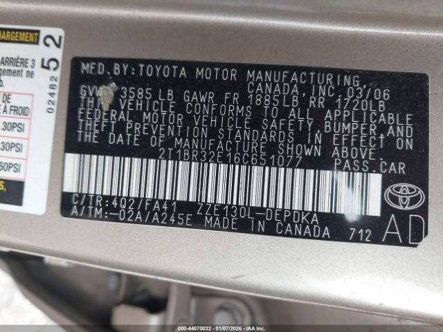 Toyota Corolla Ce Image 6