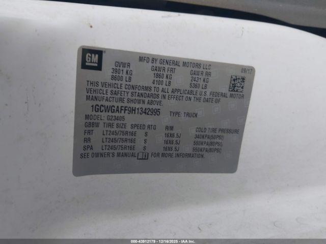 Chevrolet Express Work Van Image 16