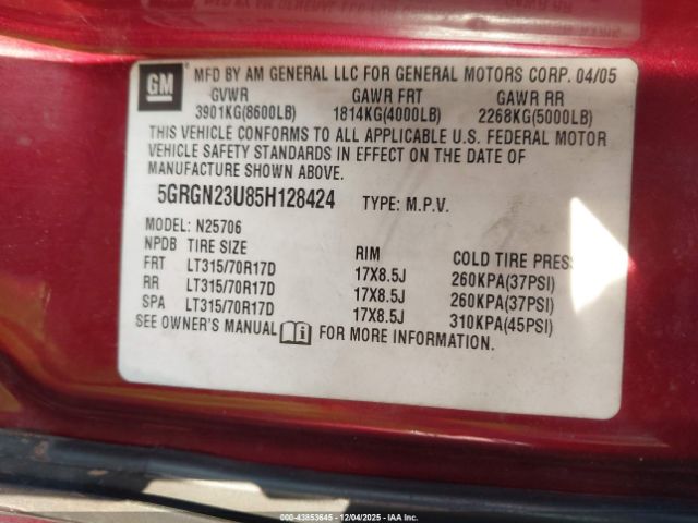 HUMMER H2 Suv Image 15