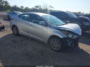  Salvage Hyundai ELANTRA