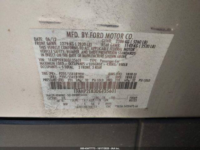 Ford Taurus Sel Image 8