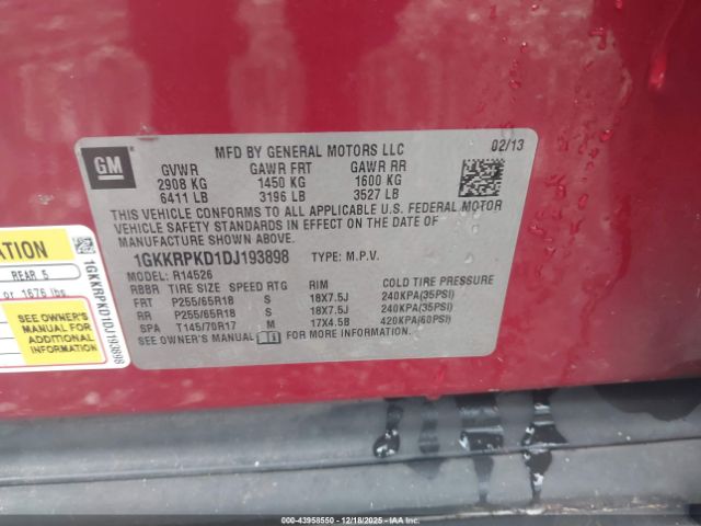 GMC Acadia Sle-2 Image 9