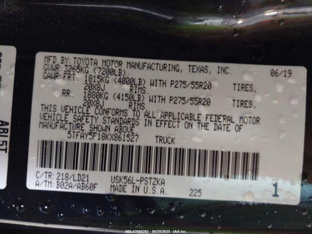 Toyota Tundra 1794 5.7l V8 Image 8