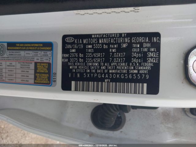 Kia Sorento 2.4l Lx Image 11